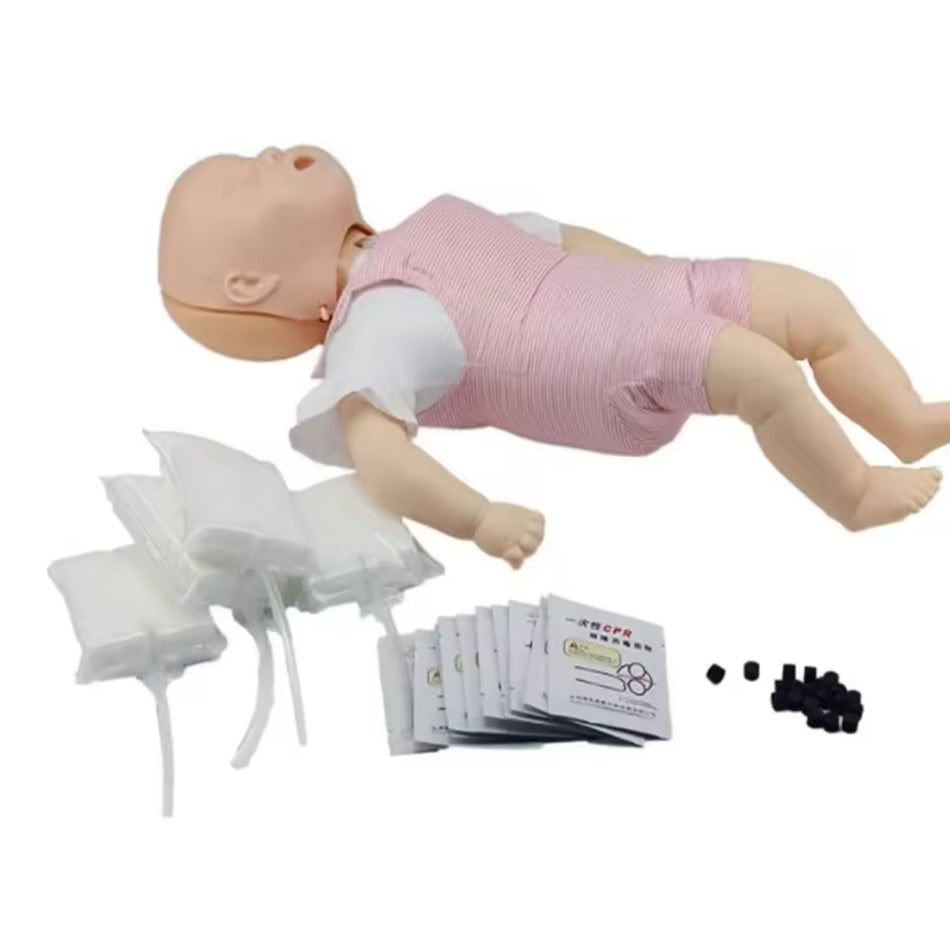 Infant CPR Training Manikin with Bag