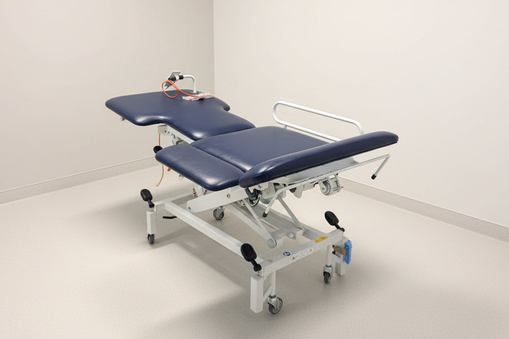 ArjoHuntleigh Electric Examination Couch with Controller SelfiMed UK