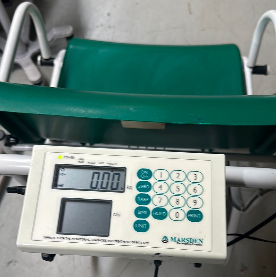 Marsden M-200 High Capacity Bariatric Digital Chair Scale Class III 300kg Capacity with BMI