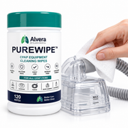 Alvera PureWipe CPAP Equipment Cleaning Wipes — 120 Wipe Tub SelfiMed UK