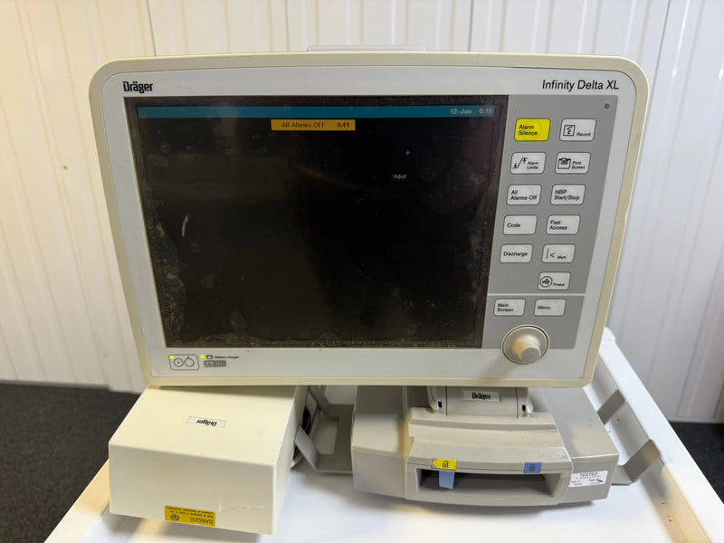 Drager Infinity Delta XL Patient Monitor with accessories SelfiMed UK