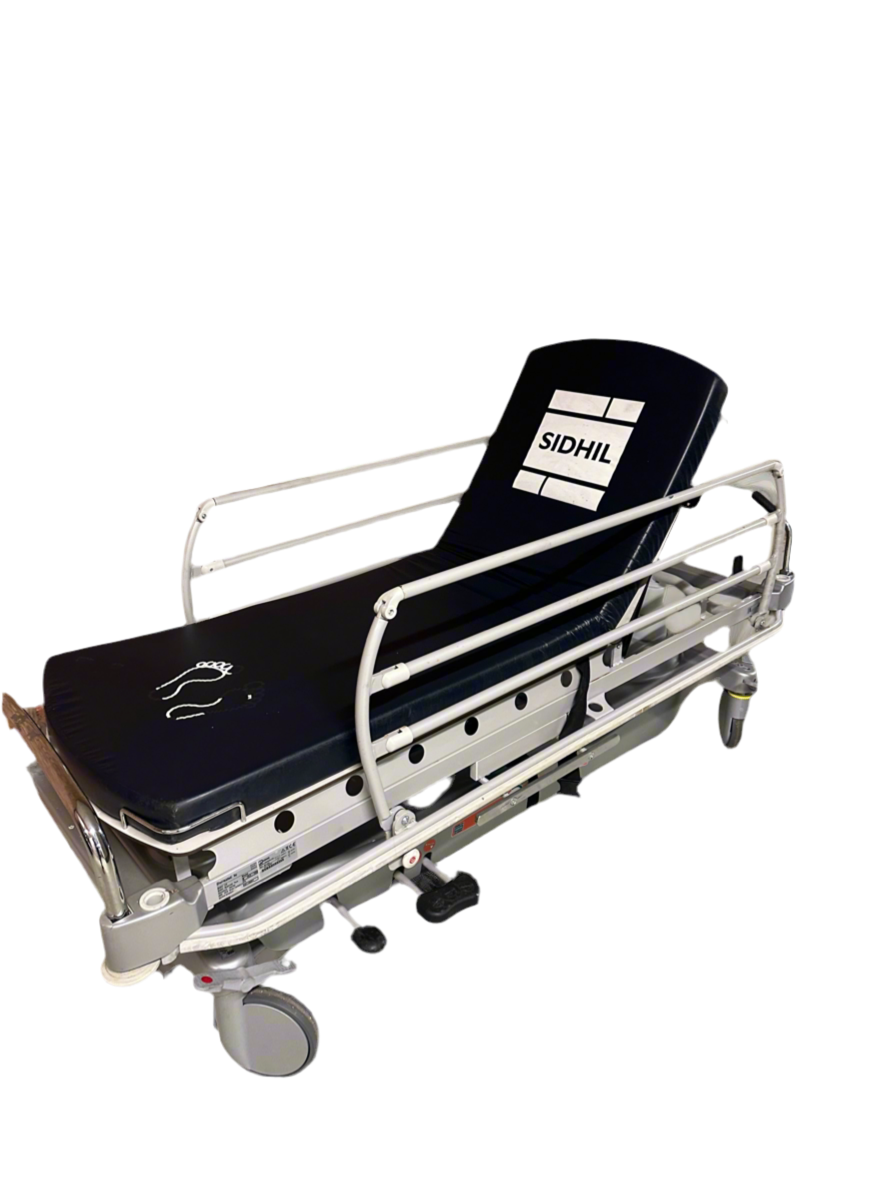 Sidhil EMED 1200 Hydraulic Patient Trolley with Mattress