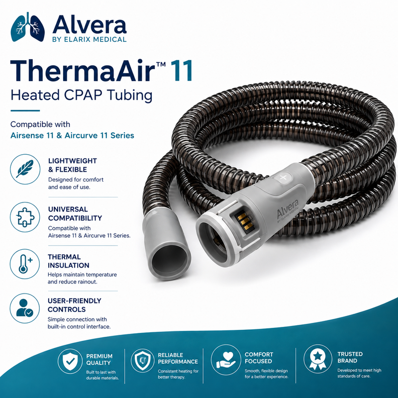 Alvera ThermaAir™ 11 Heated CPAP Tubing