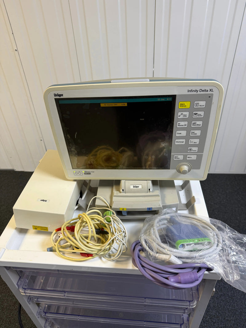 Drager Infinity Delta XL Patient Monitor with accessories SelfiMed UK