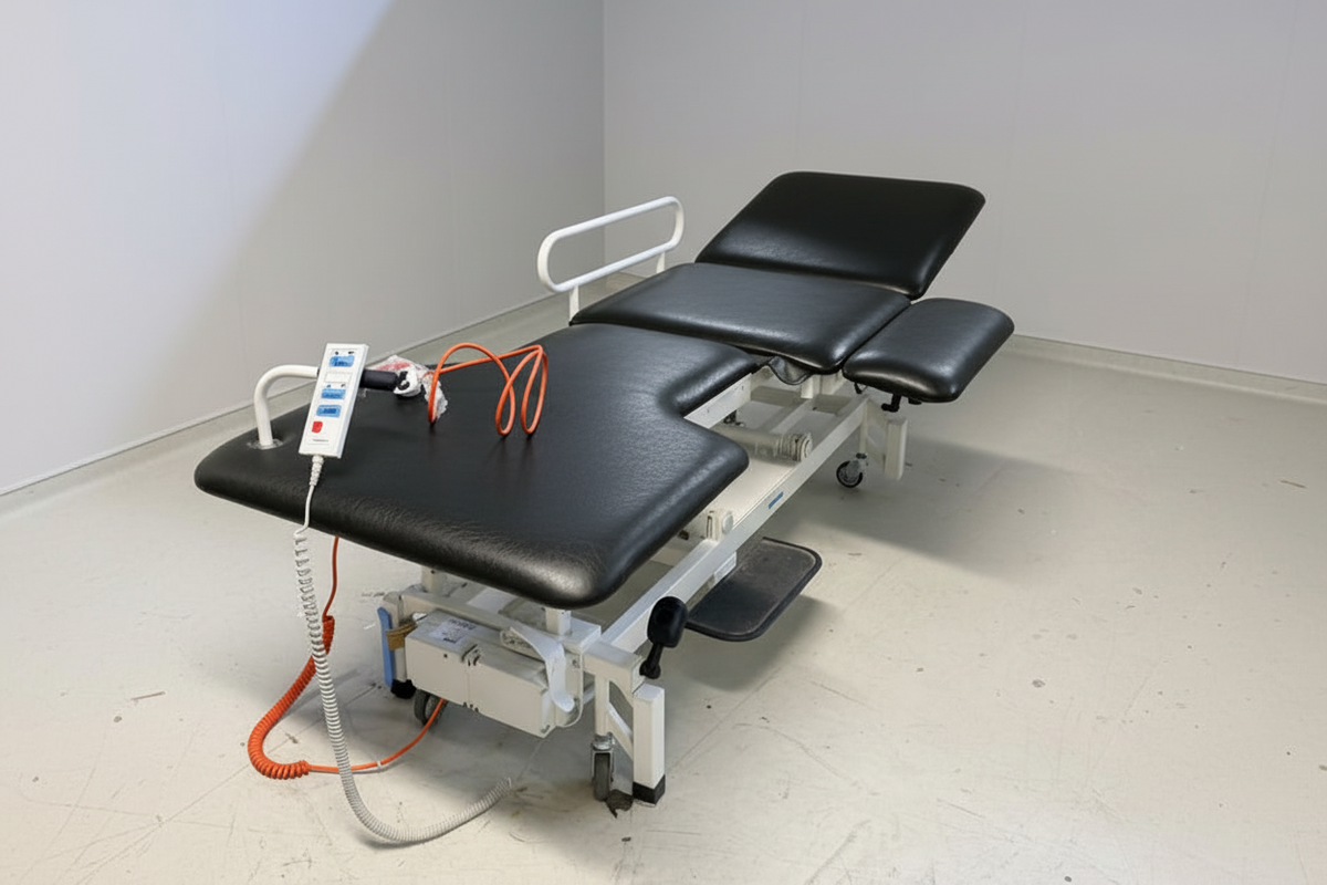 ArjoHuntleigh Electric Examination Couch with Controller SelfiMed UK