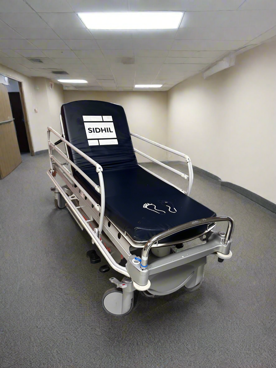 Sidhil EMED 1200 Hydraulic Patient Trolley with Mattress