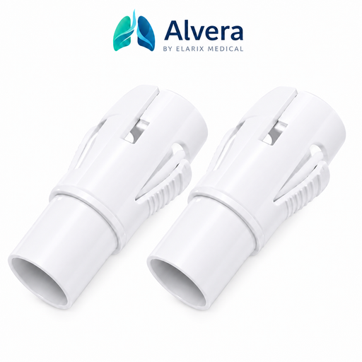 Alvera AirLink Mini Connector for AirMini Travel CPAP Machines Twin Pack SelfiMed UK