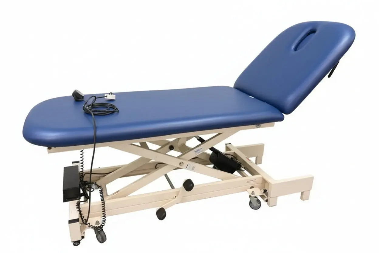 Hoskins Electric Patient Examination Couch with Controller SelfiMed UK