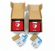 Philips HS1 AED Defibrillator with New Battery & Pads - Like New in Box SelfiMed UK