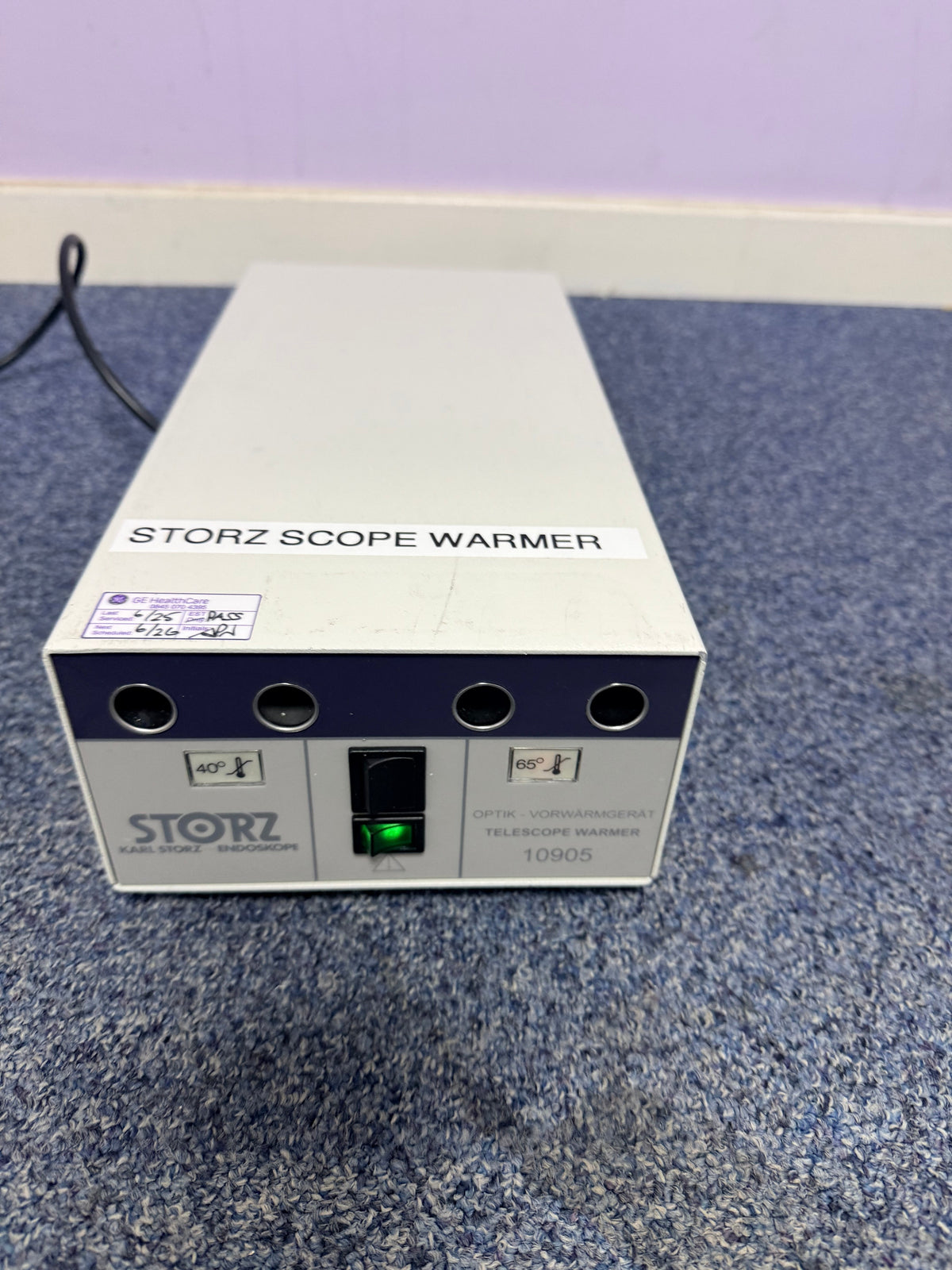 Karl Storz 10905 Telescope Warmer SelfiMed UK