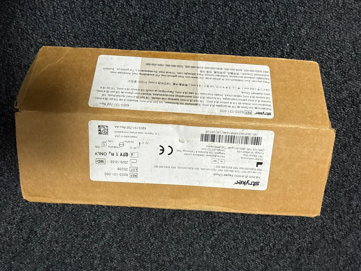 Stryker 6203-131-000 Keyed Chuck (Mfd - 2020) - New in Box SelfiMed UK