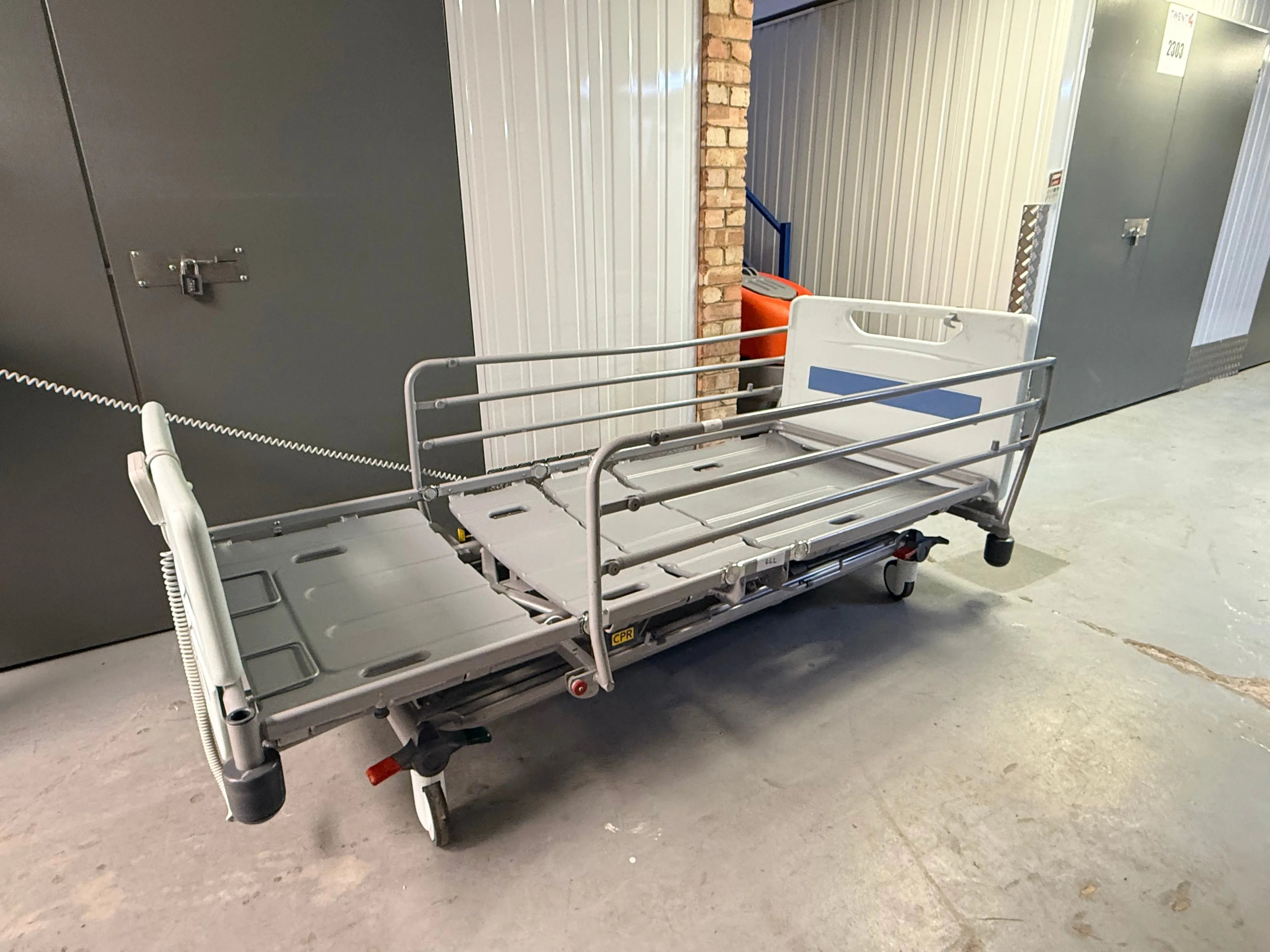 Arjo Huntleigh Enterprise 5000 Electric Hospital Bed with Hospital Bed Mattress SelfiMed UK