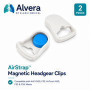 ALVERA AirStrap™ Magnetic Headgear Clips - 2 Pieces - SelfiMed UK