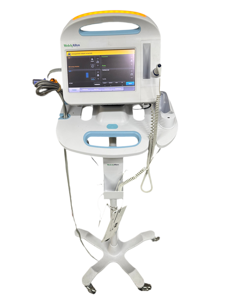 Welch Allyn Connex 6000 Series Vital Signs Monitor with NIBP, SpO2 & Temperature probe