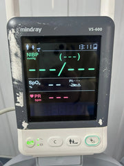 Mindray VS-600 Vital Signs Monitor on Rollstand SelfiMed UK