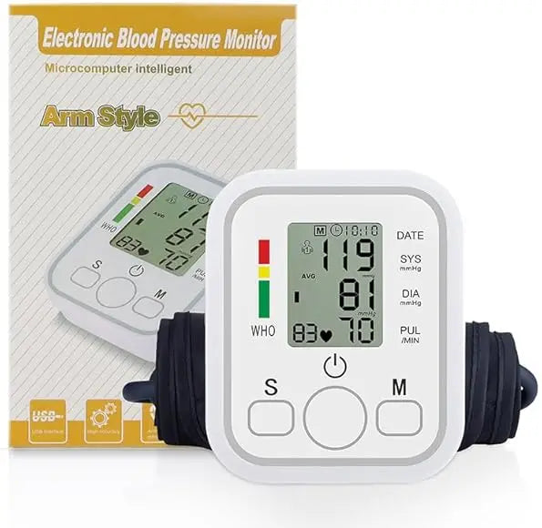 Digital Upper Arm Blood Pressure Monitor SelfiMed UK