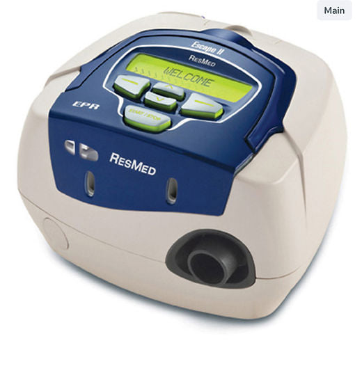 ResMed Escape II EPR S8 & AutoSet Spirit II CPAP Unit with Optional Humidifier