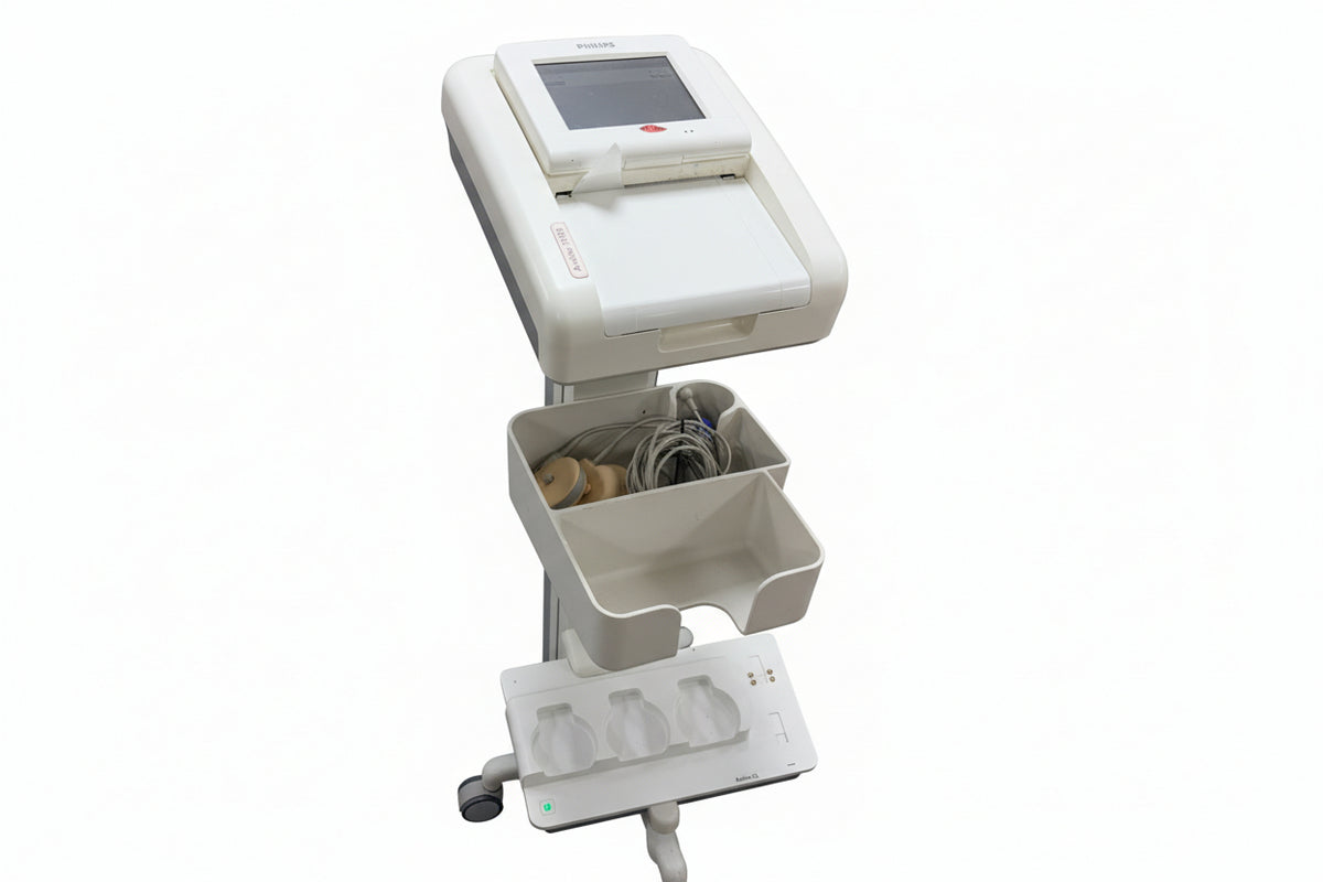 Philips Avalon FM30 Foetal Monitor with 3 Toco Transducers & Stand SelfiMed UK