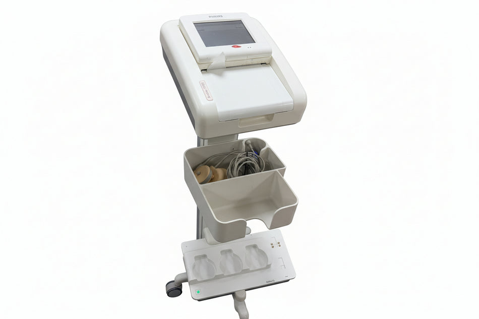 Philips Avalon FM30 Foetal Monitor with 3 Toco Transducers & Stand SelfiMed UK