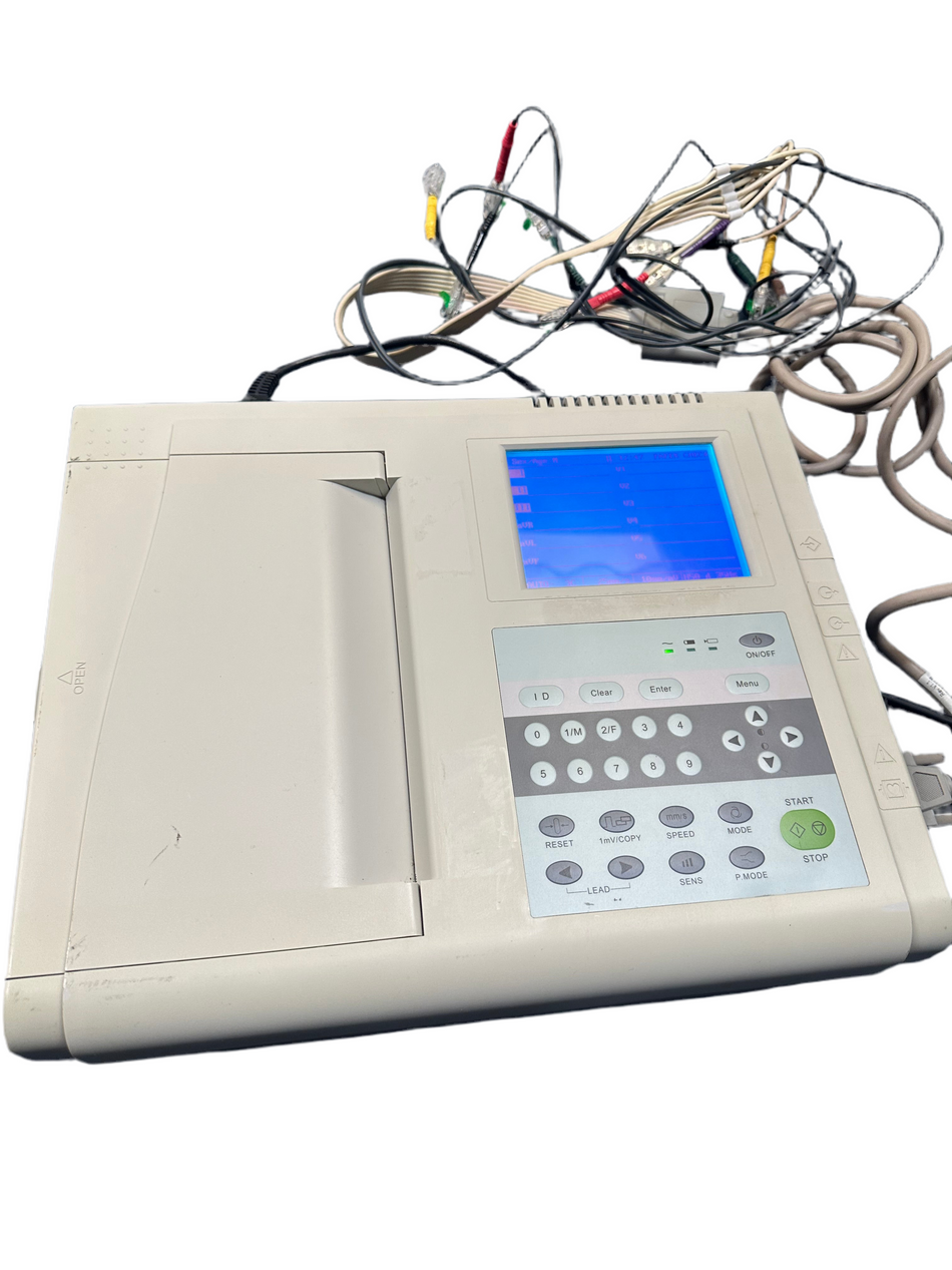 Biocare ECG-1200 Digital 12-channel ECG Machine with Lead