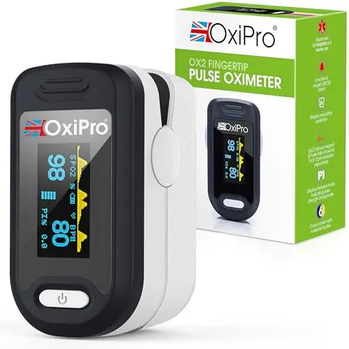 OxiPro Fingertip Pulse Oximeter SelfiMed UK