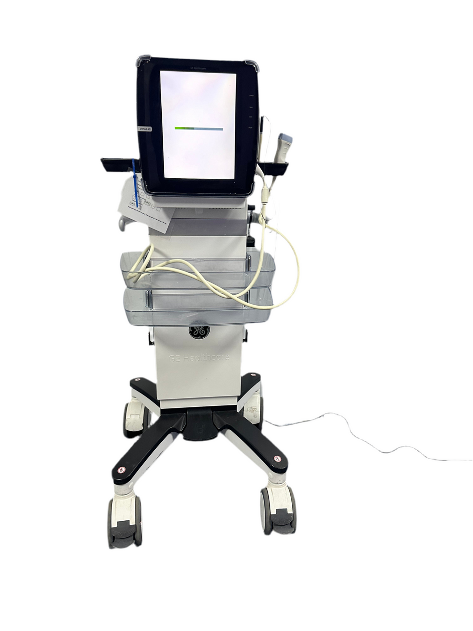 GE Venue 40 Portable Ultrasound with Trolley