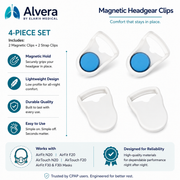 ALVERA AirStrap™ Magnetic Headgear Clips - 4 Pieces - SelfiMed UK