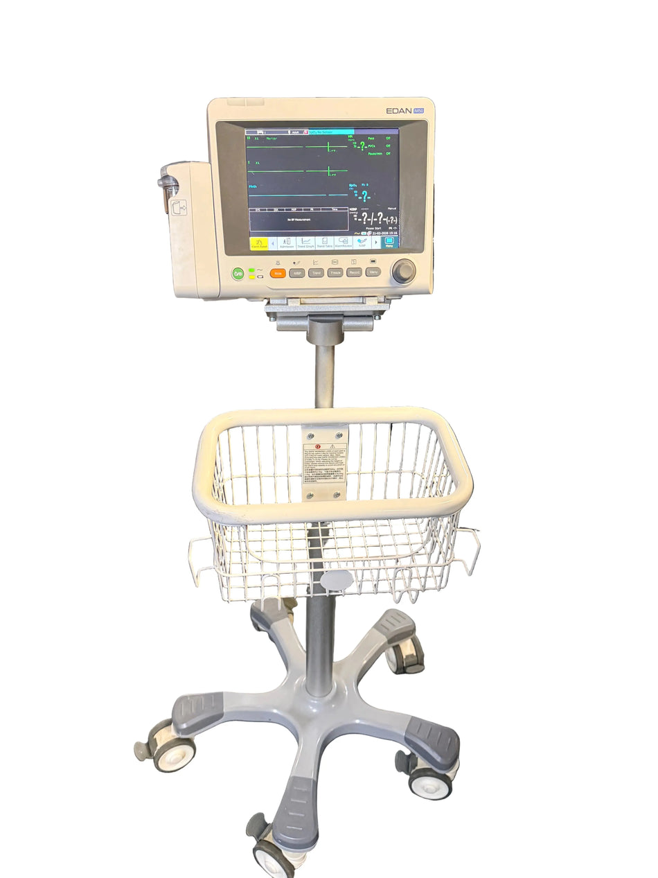 Edan iM50 Patient Monitor on a Rollstand SelfiMed UK