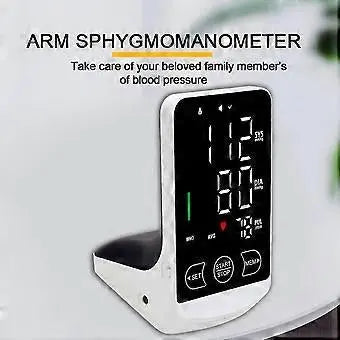 Voice Tonometer Portable LED Upper Arm Smart Blood Pressure Monitor SelfiMed UK