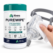 Alvera PureWipe CPAP Equipment Cleaning Wipes — 120 Wipe Tub SelfiMed UK