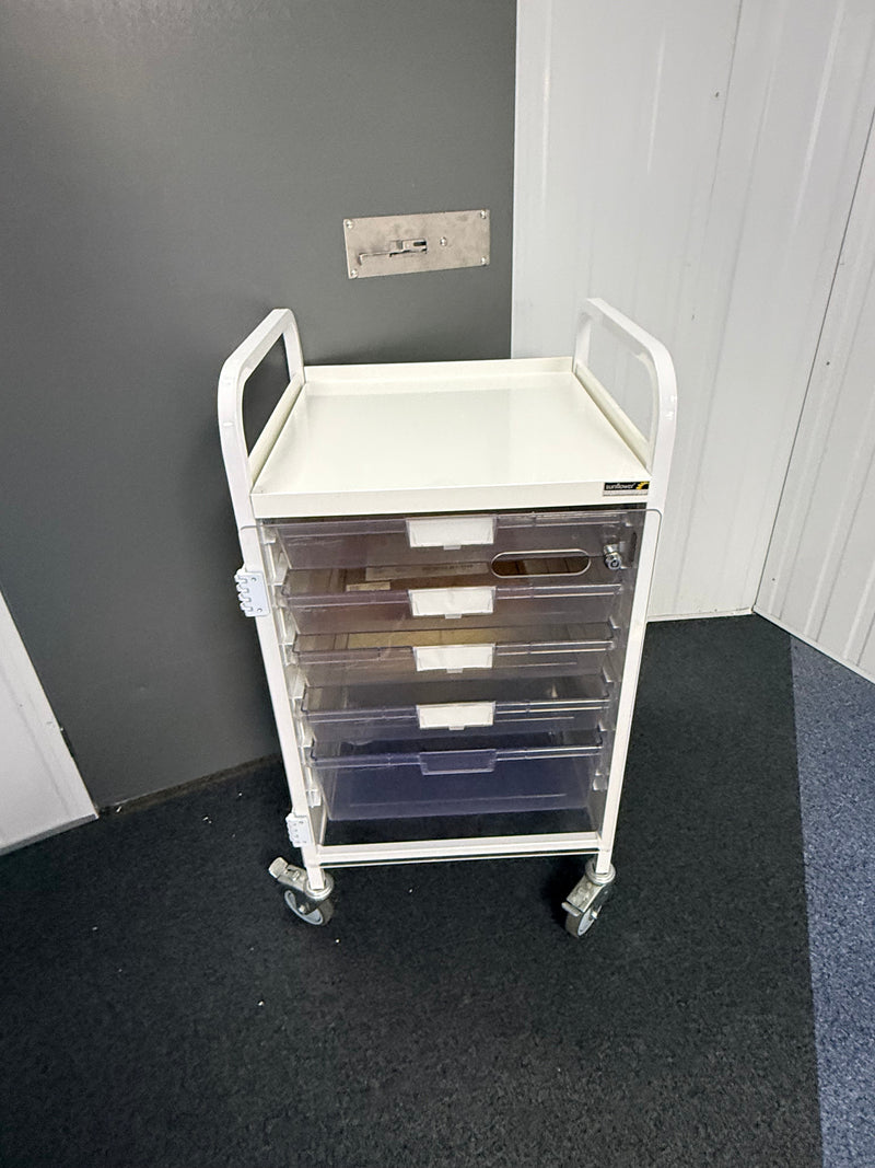 Sunflower Mobile Drawer Unit AVON with keys SelfiMed UK