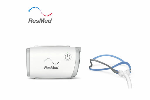 ResMed AirMini Auto Travel CPAP Machine Bundle with Airfit P10 Nasal Pillows SelfiMed UK