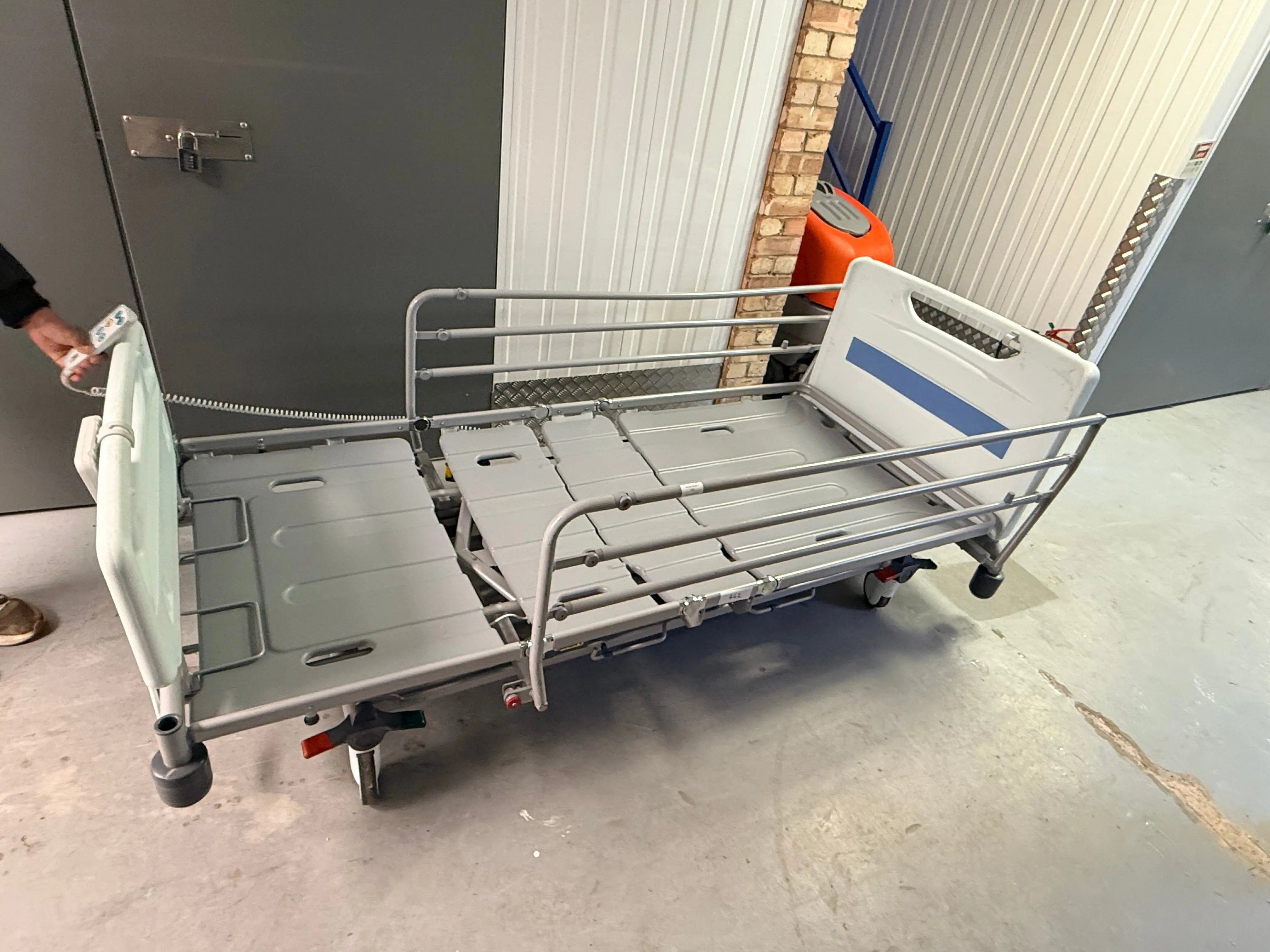 Arjo Huntleigh Enterprise 5000 Electric Hospital Bed with Hospital Bed Mattress SelfiMed UK