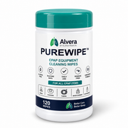 Alvera PureWipe CPAP Equipment Cleaning Wipes — 120 Wipe Tub SelfiMed UK
