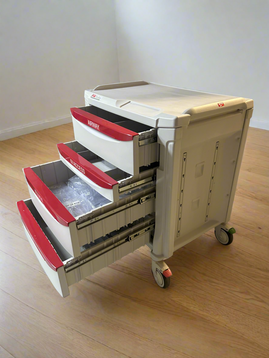 Metro FlexLine CO5-990B Crash Trolley-4 Drawers