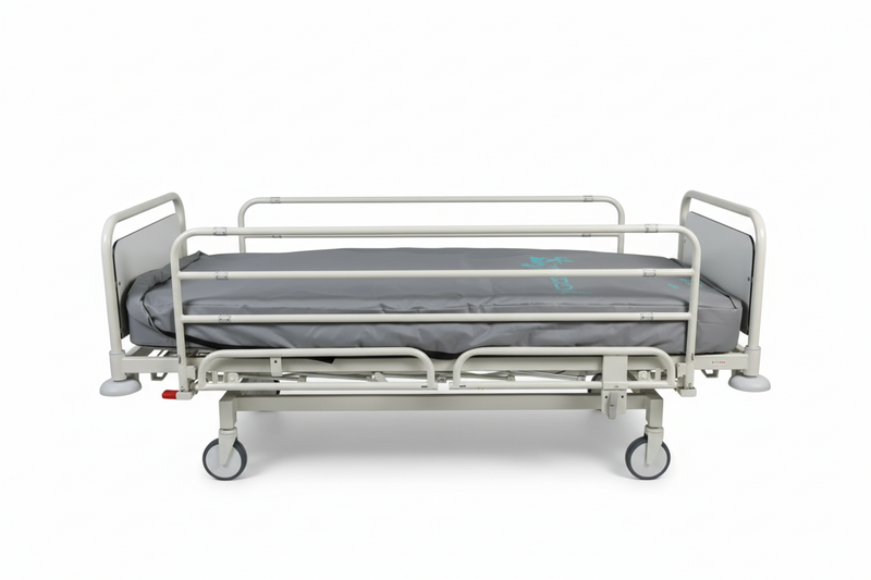 Linet Elengeza Electric Hospital Bed with Controllers and Mattress SelfiMed UK