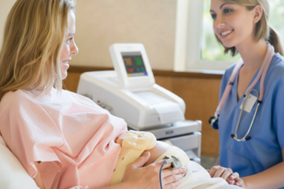 Philips Avalon FM30 Foetal Monitor with 3 Toco Transducers & Stand SelfiMed UK