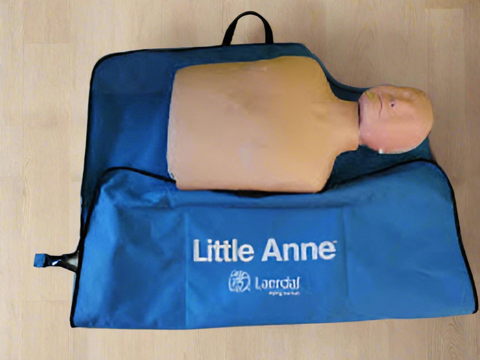 Laerdal Little Anne CPR Training Manikin in Carry Bag