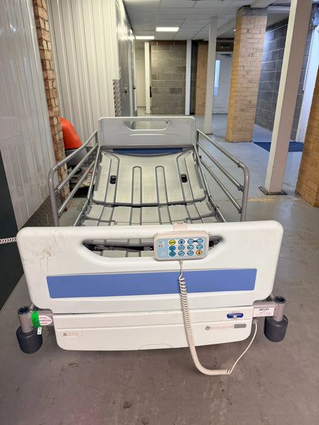 Arjo Huntleigh Enterprise 5000 Electric Hospital Bed with Hospital Bed Mattress SelfiMed UK