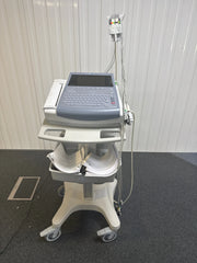 GE Mac 1600 ECG machine with ECG Leads and Trolley Stand GE Healthcare