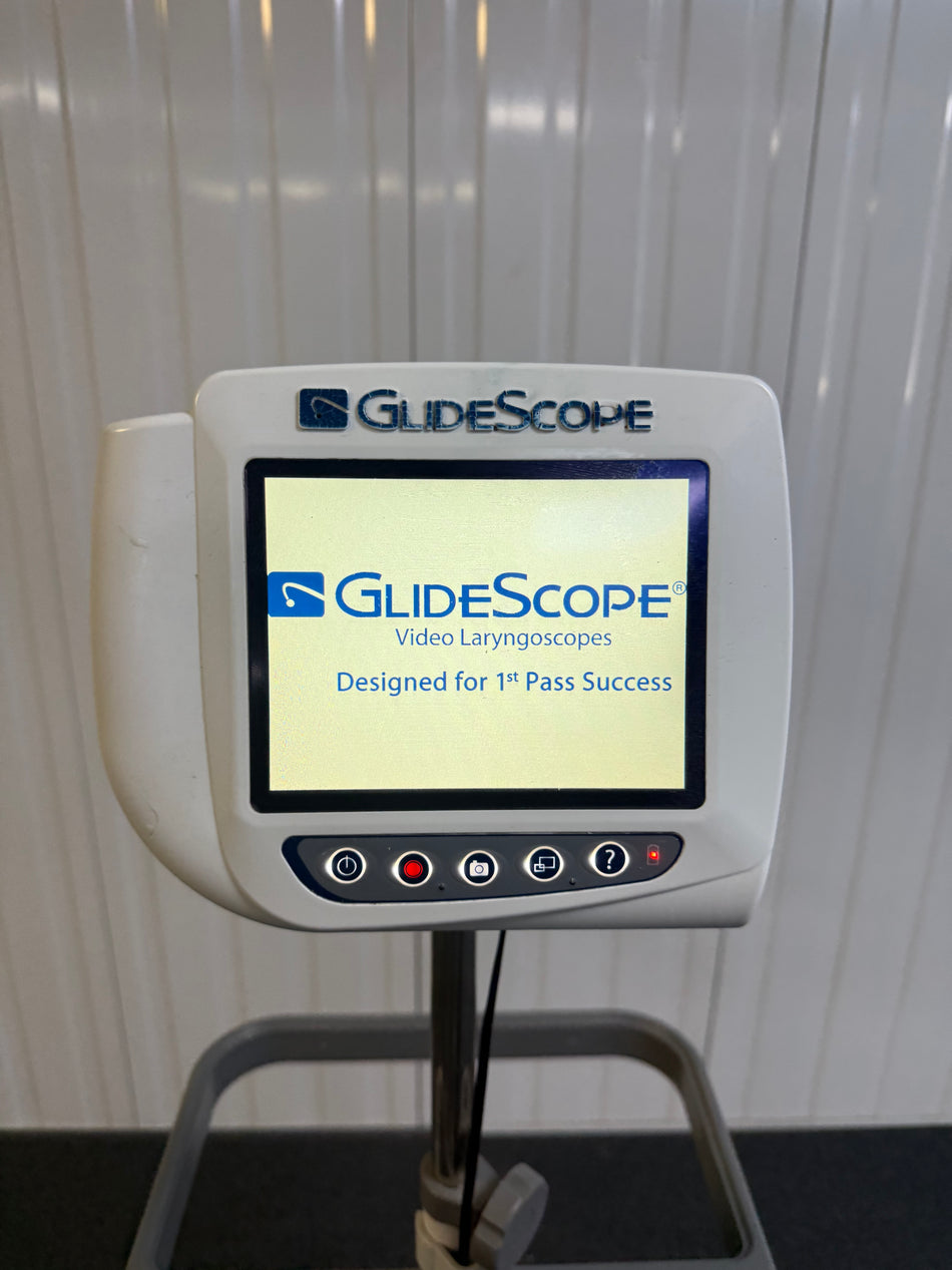 Verathon Glidescope Video Monitor on Rollstand -Mfd 2018