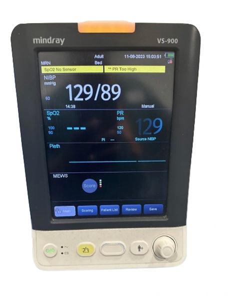 Mindray VS-900 Vital Signs Monitor ( without NIBP & SPO2 sensor)