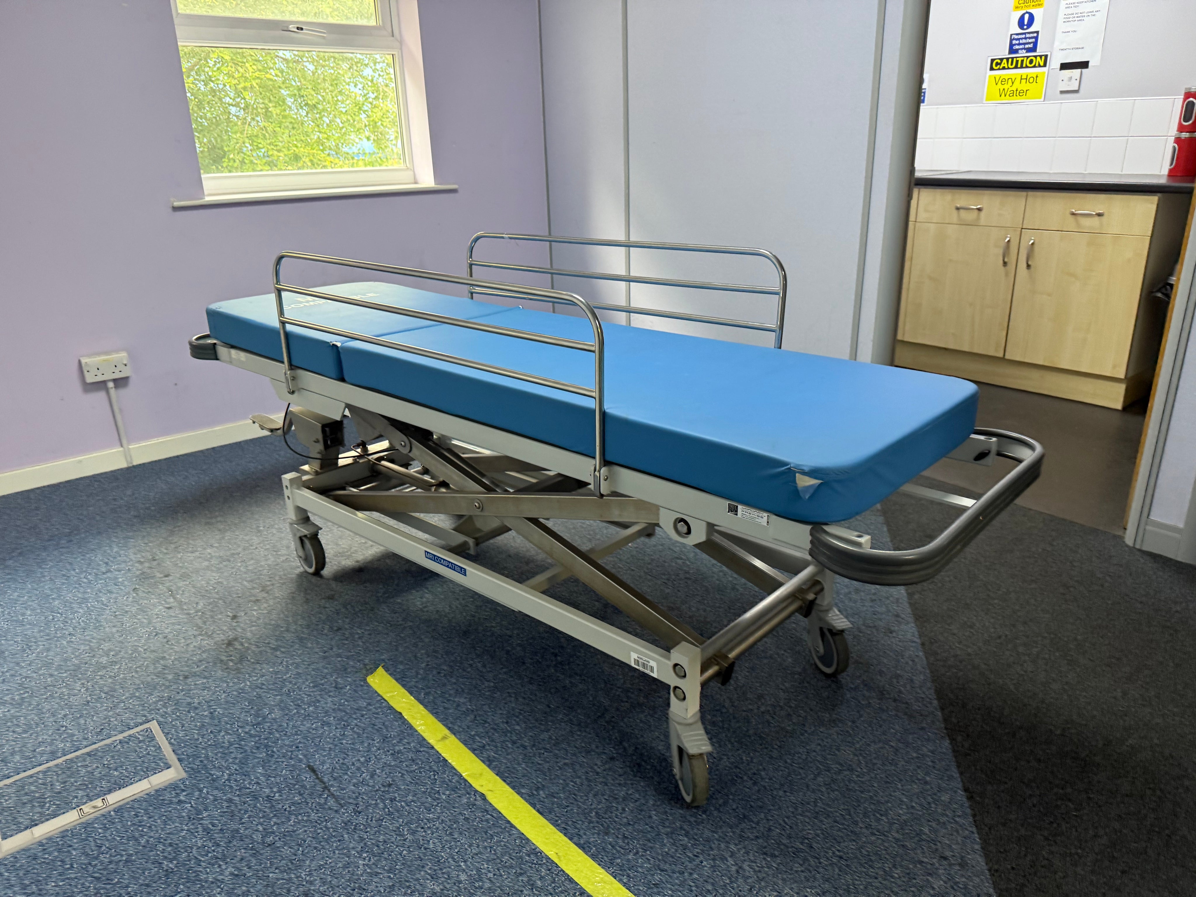 Wardray Warehouse MRI Compatible Patient Trolley Stryker