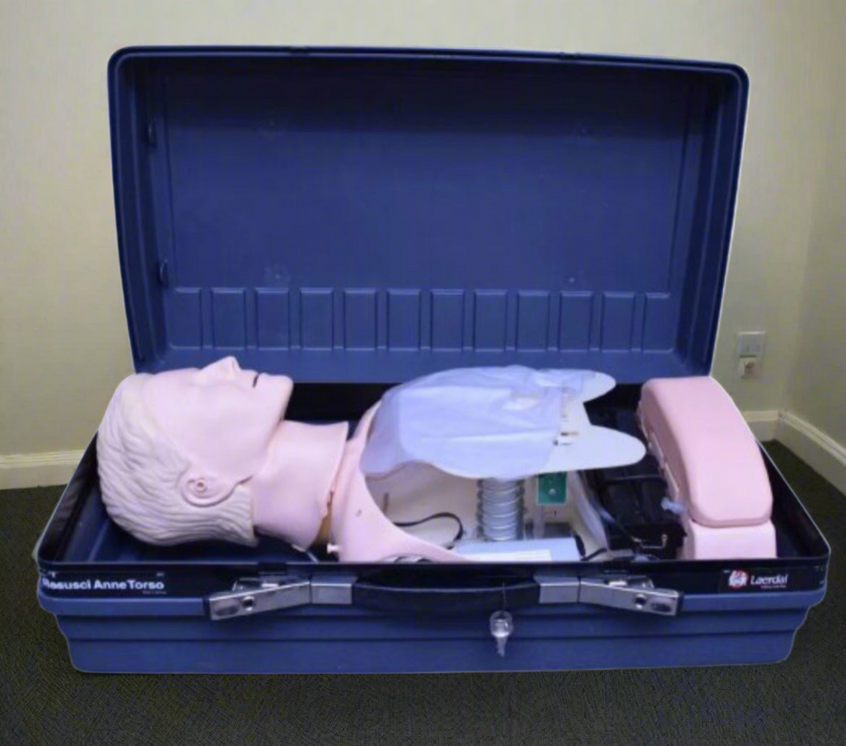 Laerdal Resusci Anne Medical Training Manikin and Hard Case