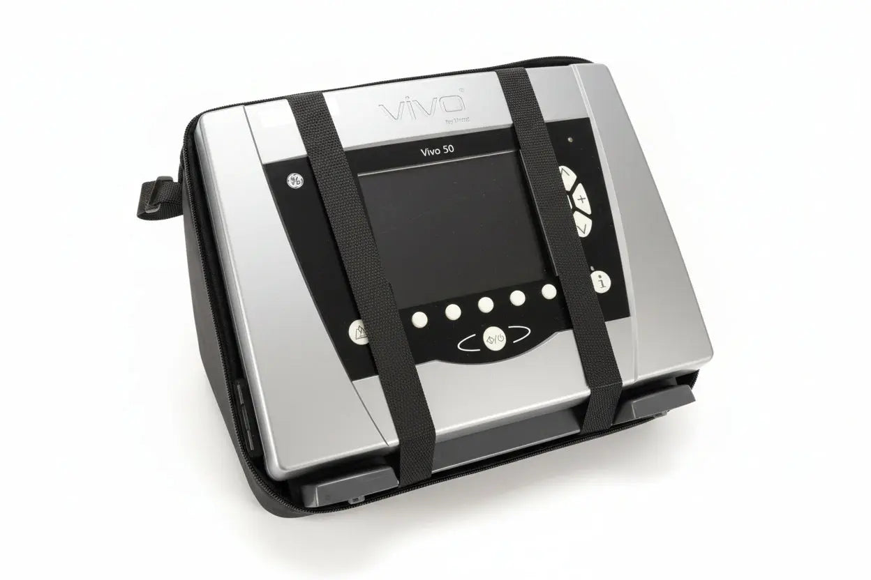 Breas Medical Vivo 50 Ventilator ion a bag SelfiMed UK