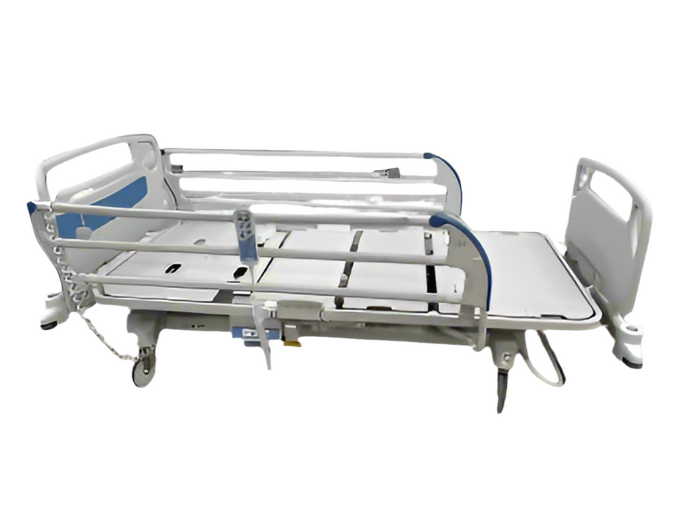 Hill-Rom Electric Patient Bed LI900B2 with long siderails with mattress