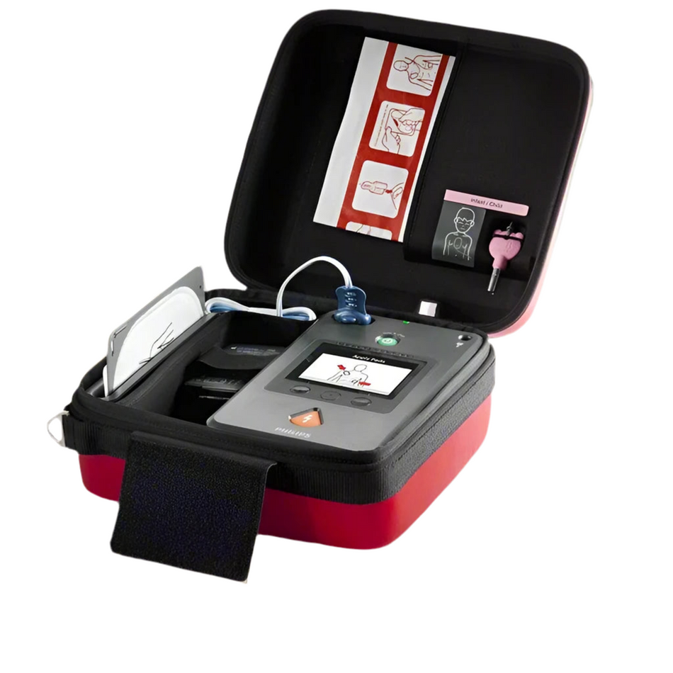 Philips Heartstart FR3 Defibrillator with Battery & Bag