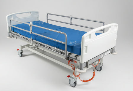 Arjo Huntleigh Enterprise 3000 Electric Hospital Bed with Hospital Bed Mattress SelfiMed UK