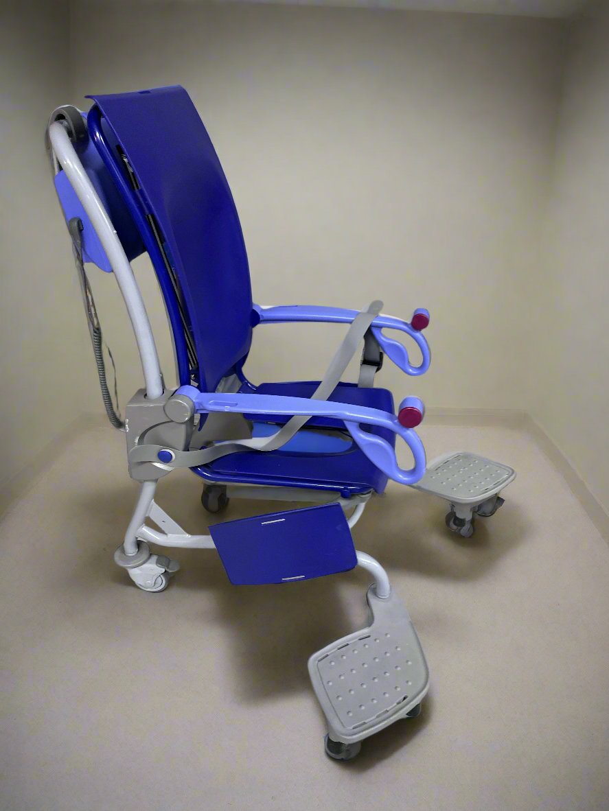 Arjo Carino Electric Patient Hoist/ Commode with Controller