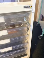 Sunflower Mobile Drawer Unit AVON with keys SelfiMed UK